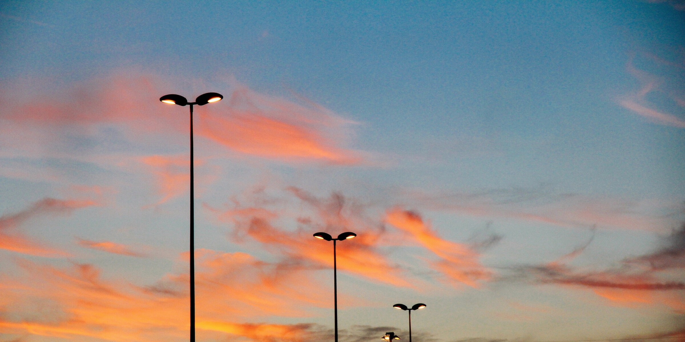 Lantaarnpalen savonds